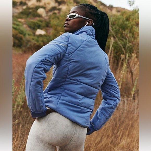 FP Movement Gathering Storm Run Puffer in Blueberry NWT Retail 188 - Picture 3 of 7